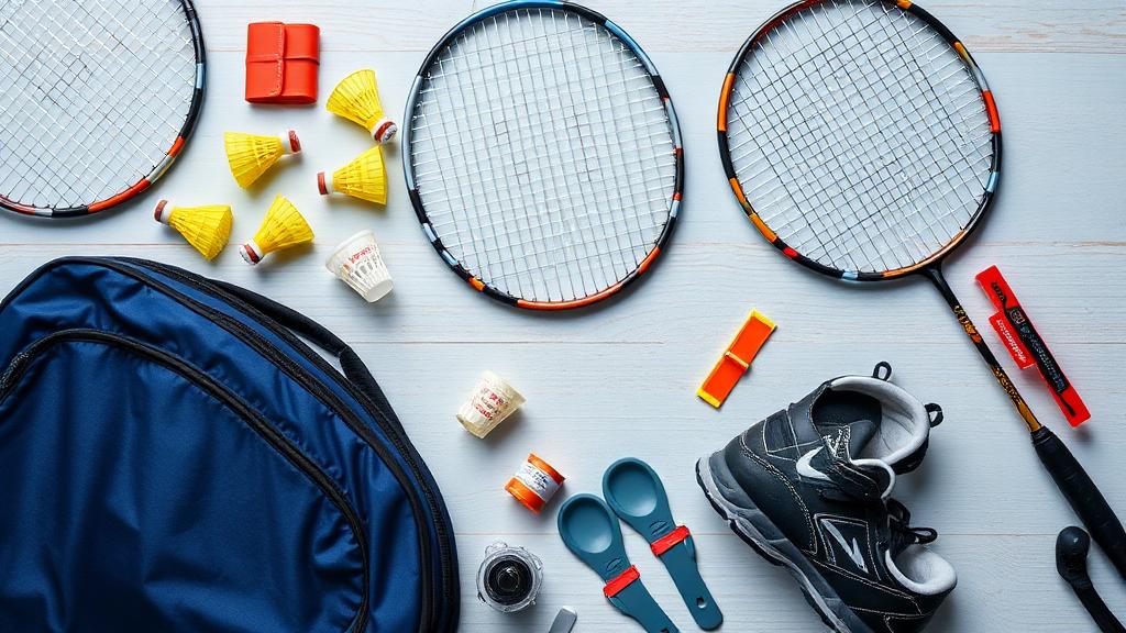 Home badminton equipment